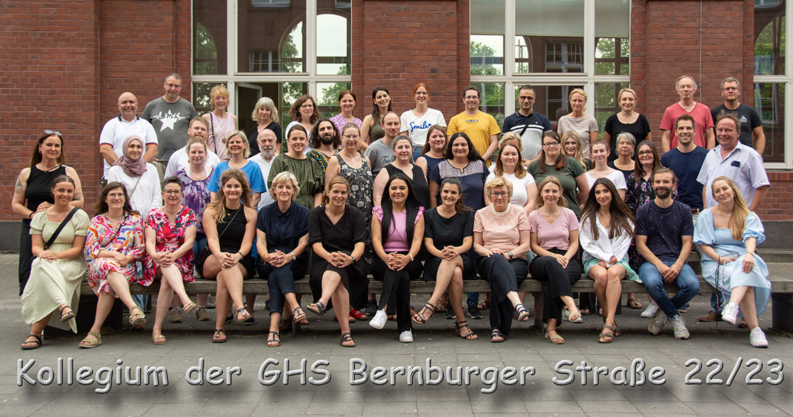 Kollegium der GHS Bernburger Strasse